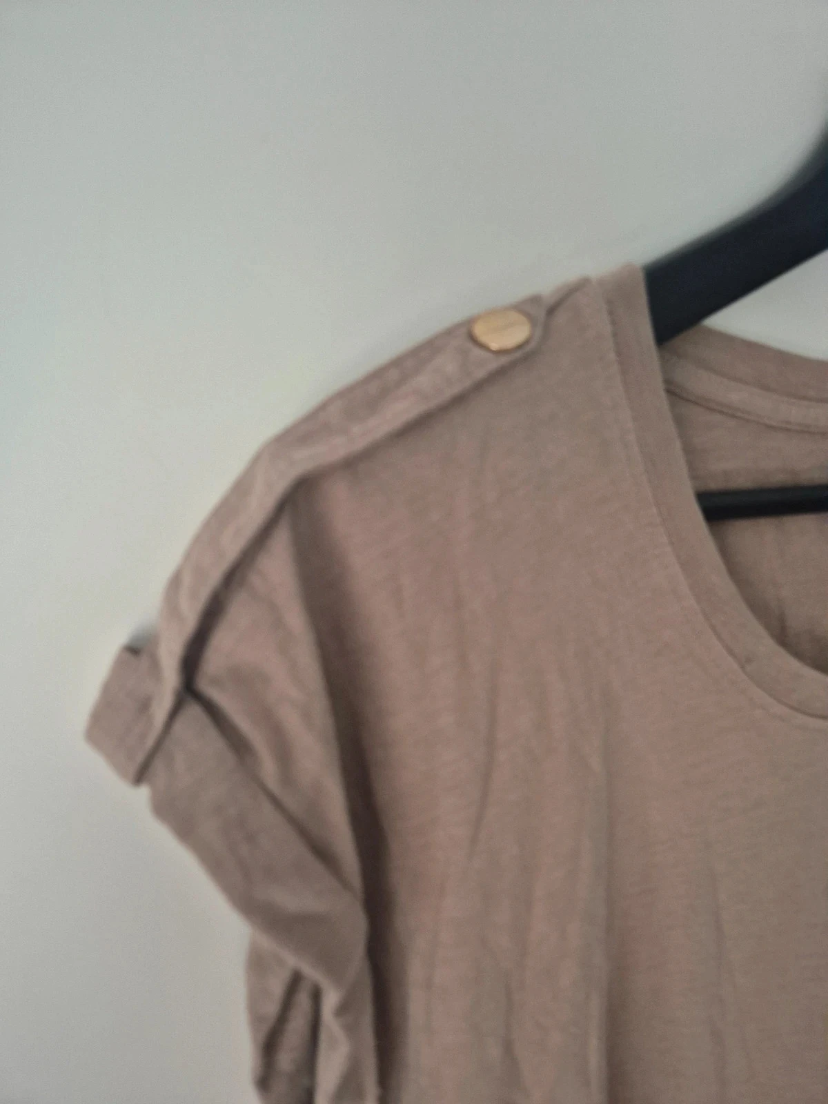 True Spirit taupe T-shirt met schouderdetails – maat XL – photo 2